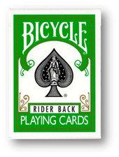 Green Rider Back Deck - Bicycle Kartenspiel Spielkarten Poker