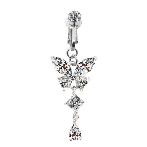 Fake clip bauchnabel - ,