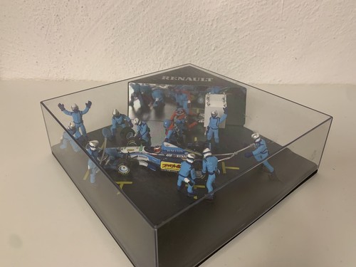 Pit stop diorama m - 1:43,