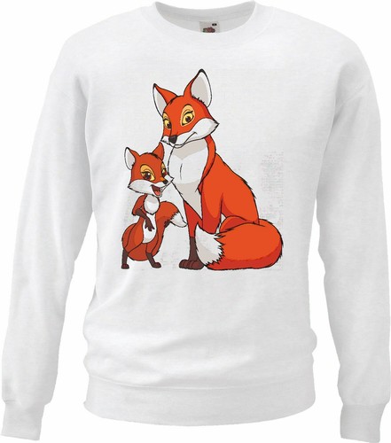 Sweatshirt fuchs mit - sweatshirt,