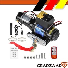 Elektrische Seilwinde 4500LBS mit Funkfernbedienung Elektrowinde Offroadwinde