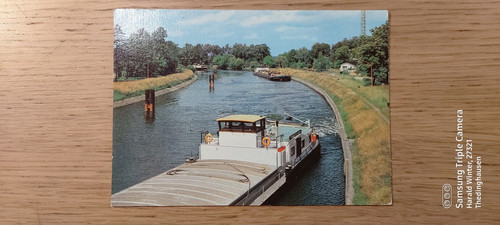 Postkarte rathenow havelkanal - rathenow,