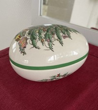 Spode Eidose christmas tree, Deckeldose