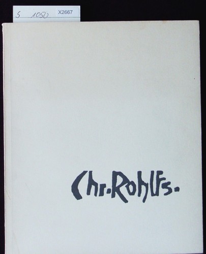 Christian rohlfs 1849 1938 - rohlfs,, 1849-1938
