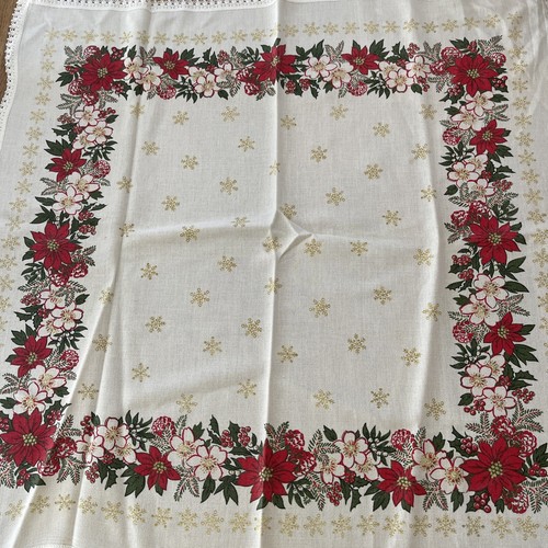 Weihnachtstischdecke 80x 80 - weihnachtstischdecke,