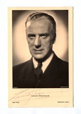 Autogramm Louis Graveure um 1940 Ross Verlag Original Autogrammkarte