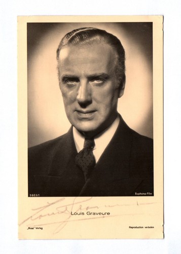 Autogramm louis graveure - louis,