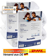 2x Dunlopillo Allergiker-Schonbezug Bettdecke 135x200 cm Milbenschutz 95° Wäsche