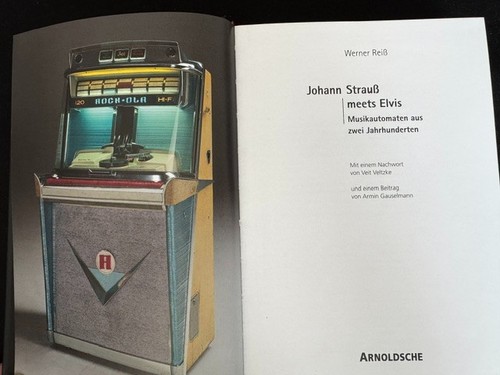 Buch musikautomaten aus - buch, 2