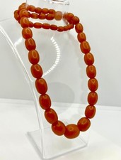 Vintage honigbernstein kette - vintage,