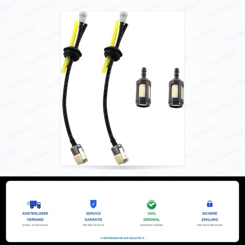 Benzinfilter mit - 2x,