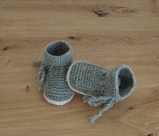 Babyschuhe,gestrickt,Handarbei