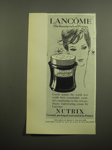 1960 lancome nutrix - 1960,