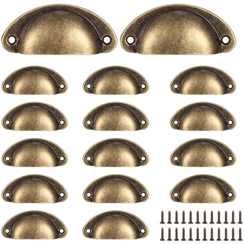 Muschelgriff vintage bronze - muschelgriff, 16