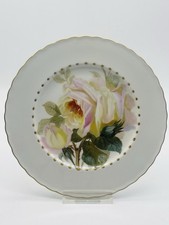 Schöner KPM Berlin Teller Weichmalerei, Rosenmalerei