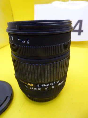 Near mint sigma 18 125mm - mint], 18-125mm