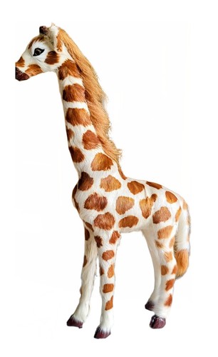 Giraffe kunst fell felltier - kunst-fell,