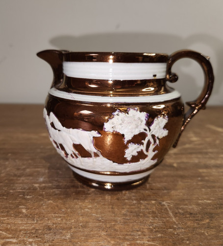 Antikes milchkännchen kupfer - milchkännchen,