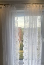 RAFFGARNITUR Set WEISS Breite