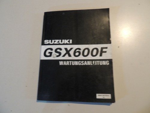 Suzuki gsx 600 modelljahr - gsx,