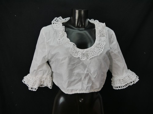 Dirndlbluse mit großen - gr.44,