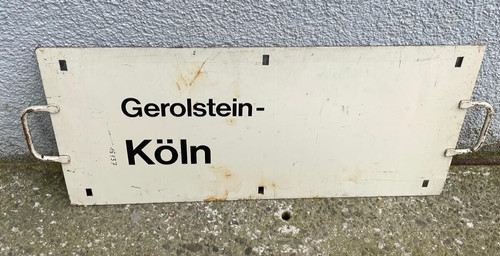 Zuglaufschild gerolstein - 2/3,
