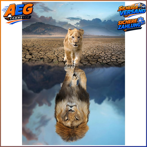 Puzzle 1000 teile löwe - puzzle,