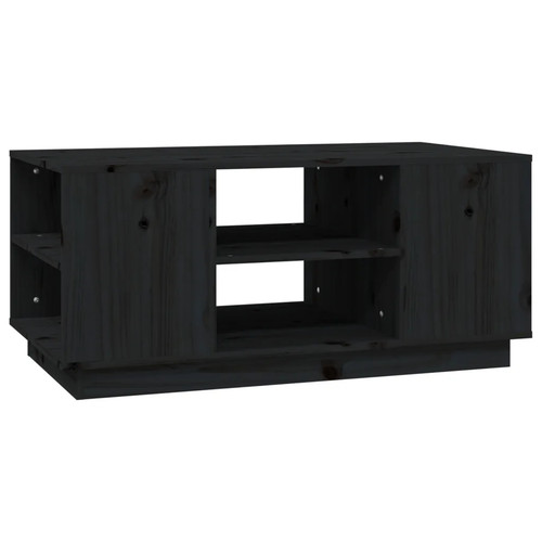 Couchtisch schwarz 90x49x40 - couchtisch, 90x49x40,5