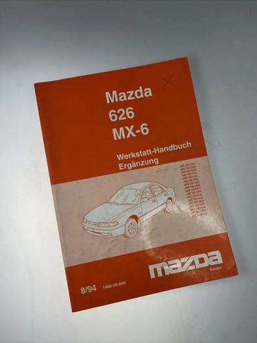Werkstatthandbuch mazda 626 - werkstatthandbuch,