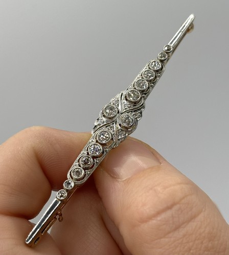 Art deco diamant nadel - deco, diamant-nadel/brosche