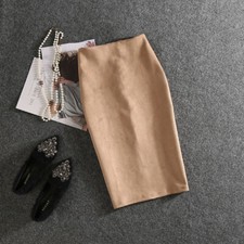 Hohe Taille Schlitz Hinten