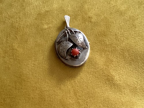 Vintage medaillon silber - vintage,