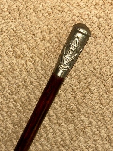 Vintage swagger stick - vintage, silver