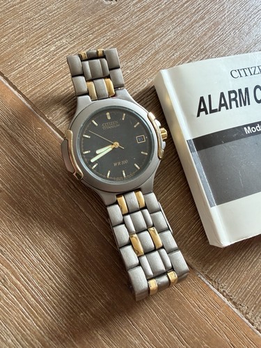 Citizen titanium wr100 - citizen,