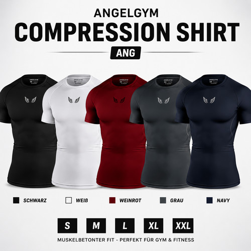 Angelgym ang compression - angelgym, shirt