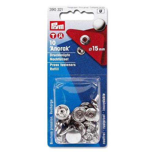 Prym druckknöpfe anorak - druckknöpfe, "anorak"