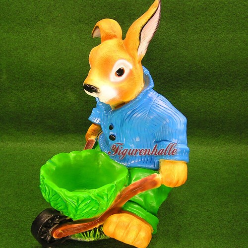 Osterhase kohl schubkarre - osterhase,
