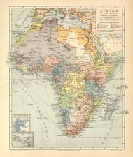 Afrika politische Übersicht