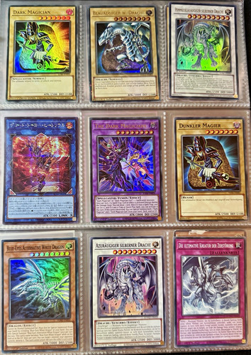 Yugioh karten lot - -, dunkler