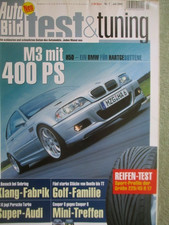 Auto Bild test & tuning Jui 2020 Hartge H50 BMW E46,Lotus Esthi 2.7,V70 HS7,