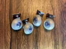 4 Stück Vintage Möbel Rollen