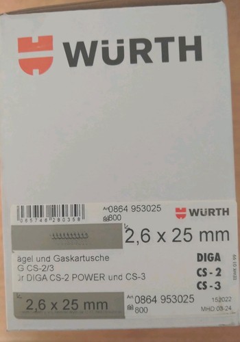 Würth 0864953025 nägel - 0864953025,