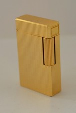 Vergoldetes Gasfeuerzeug – schwer (101 g), funktionierend, französisches Design