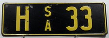 Nummernschild Australien South