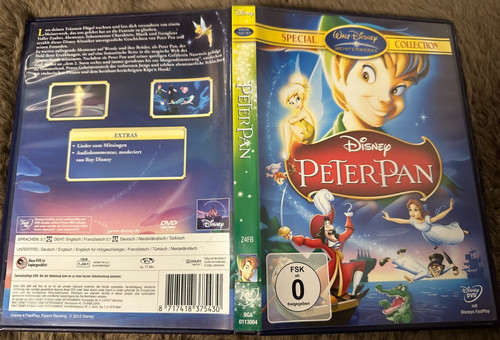 Peter pan dvd - disney,