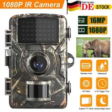 Wildkamera mit Nachtsicht Bewegungsmelder 1080P Wildtierkamera Jagdkamera Kamera
