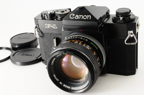 Exc canon f - canon, analoge