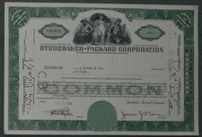 Studebaker-Packard Corporation 1955  15 Shares
