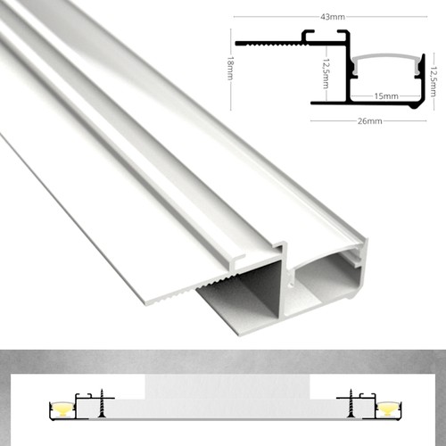 Led profil lichtfuge weiß - lichtfuge-15,