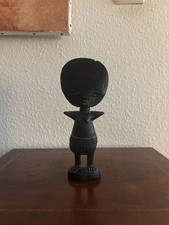 Seltener AKUABA Ashanti Akan Fruchtbarkeitspuppe Ghana | Vintage Tribal Holz